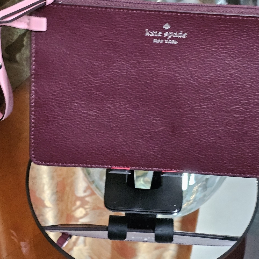 Kate ♠️Spade  Maroone Wristlet (Nwot) - Picture 8 of 9